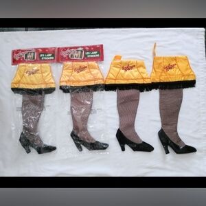 4 A Christmas Story Leg Lamp Stocking Lot